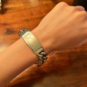 Michael Kors Silver Chain Bracelet